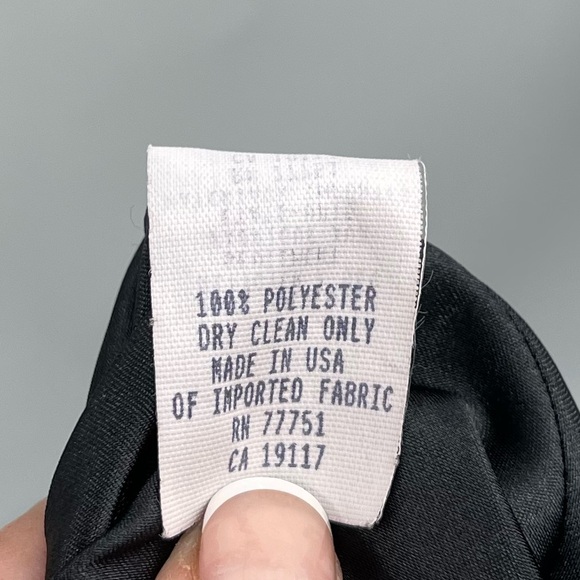 Vintage Betsey Johnson Evening Satin Dress Gold & Black Sleeveless Dress Size 4 - Picture 8 of 8